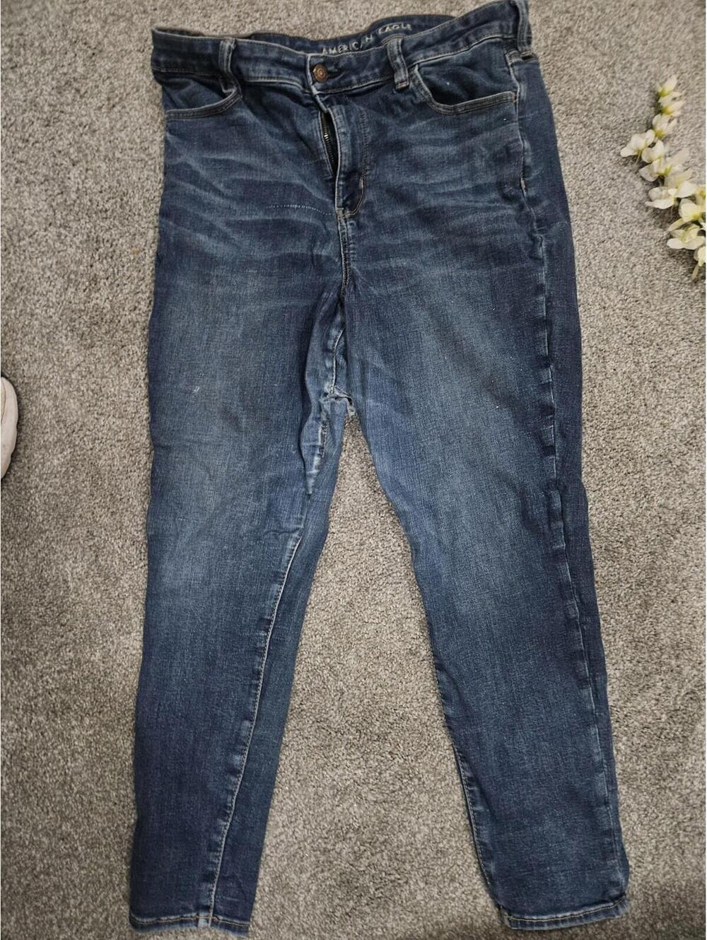 american eagle jeans women size 16 Short